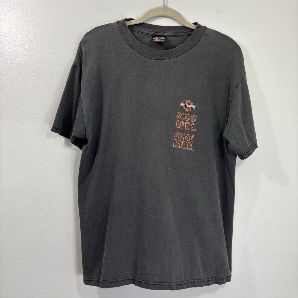 Harley Davidson Some Live Some Ride North Canton Ohio Men's Size Large… Read